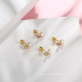 Shangjie OEM Rainbow Cloud Stud Earrings trending earrings fancy for women gold statement earrings